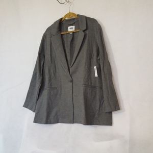 Old Navy Grey Blazer, Size 4X